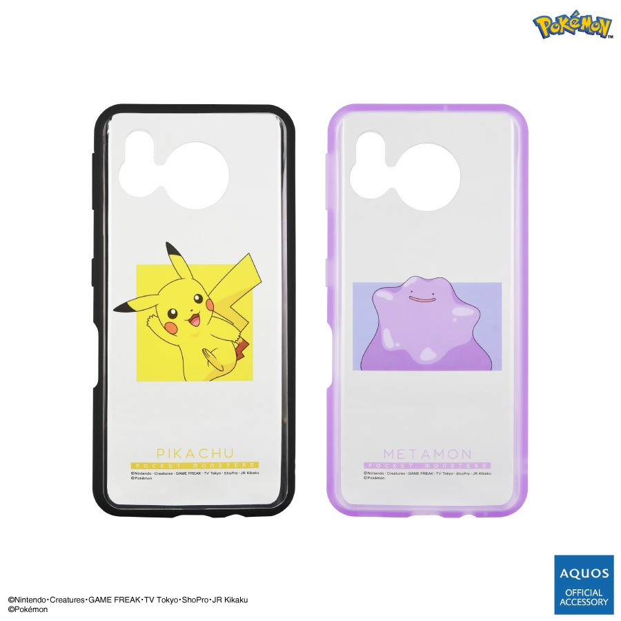 ポケットモンスター IIIIfit Clear SHARP AQUOS sense7対応ケース