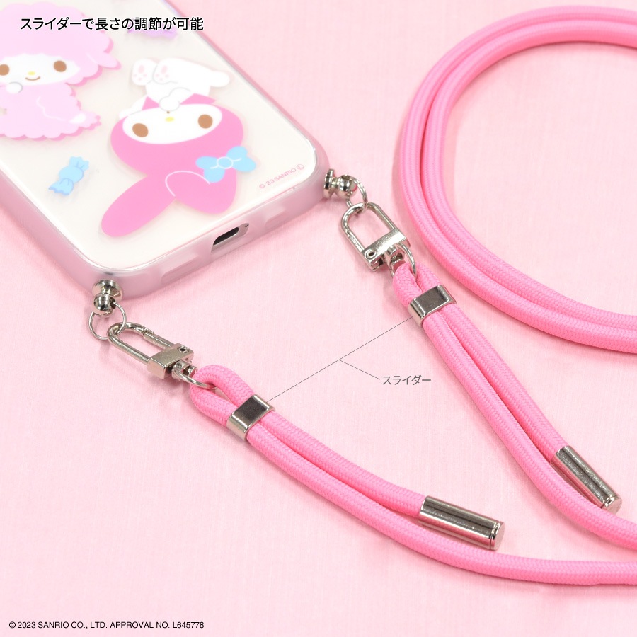 サンリオキャラクターズ IIIIfit Loop iPhone15 / 14 / 13 対応 ケース