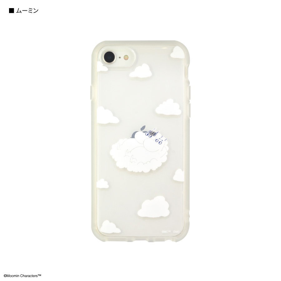 ムーミン IIIIfit Clear iPhoneSE(第3世代/第2世代)/8/7/6s/6 対応
