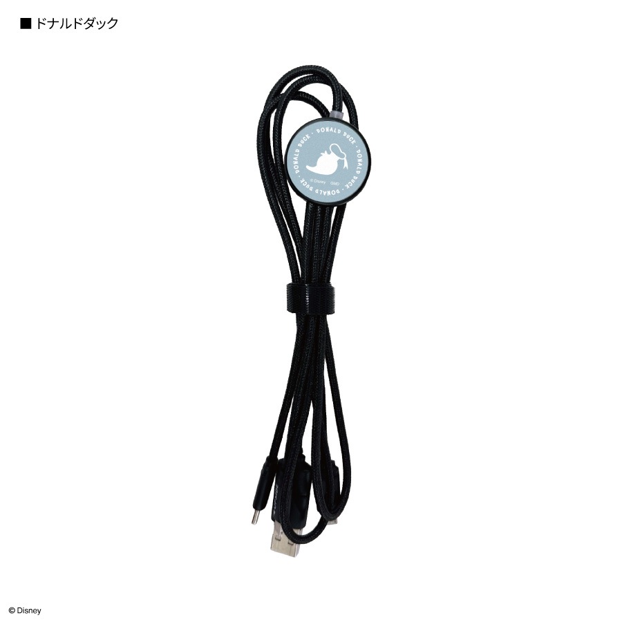 ディズニーキャラクター ／ フラッシュマルチ充電ケーブル