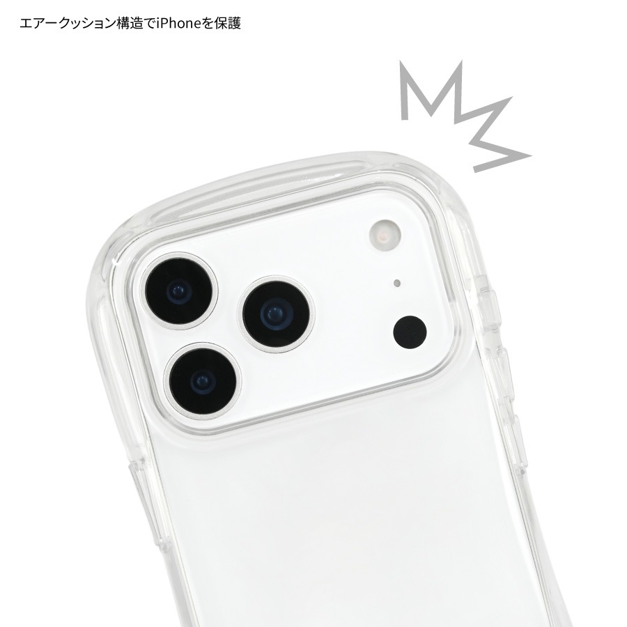 JAWS iPhone17 Pro 対応 クリスタルクリアケース