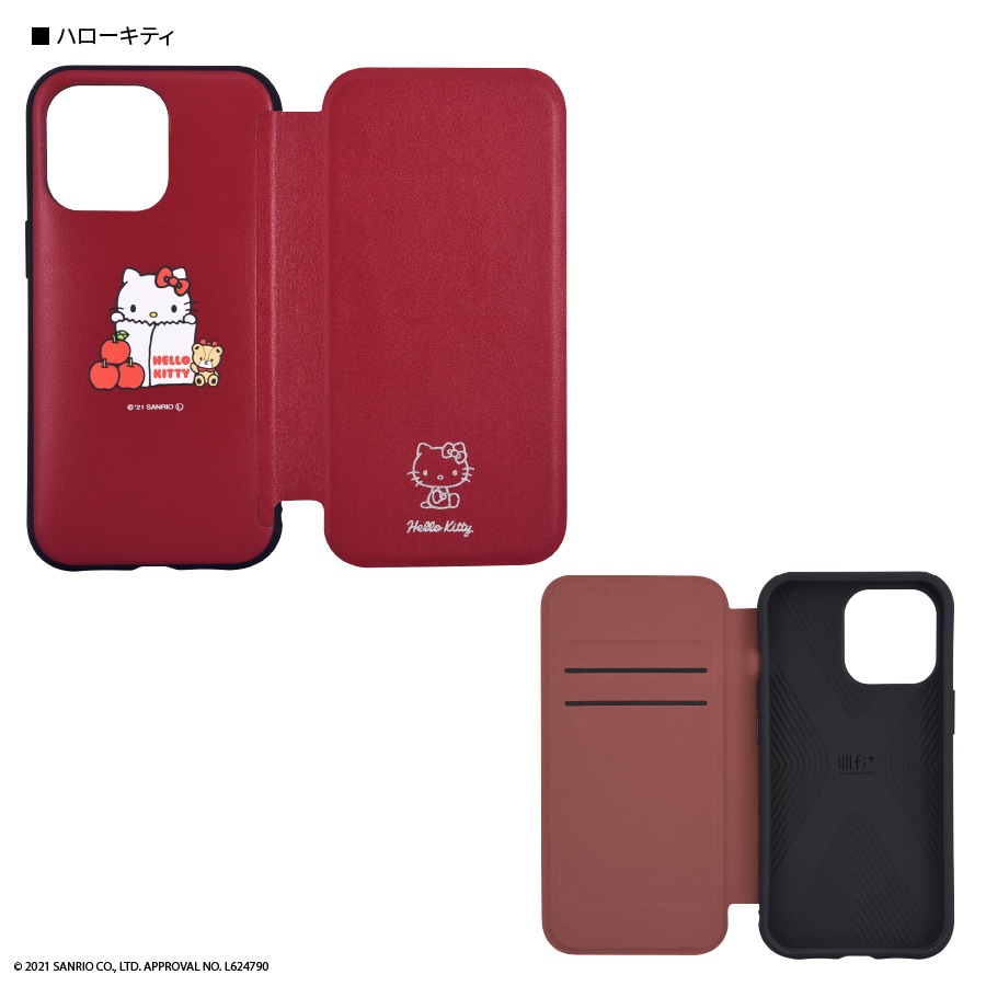 サンリオキャラクターズ IIIIfit Flip iPhone13 Pro対応ケース