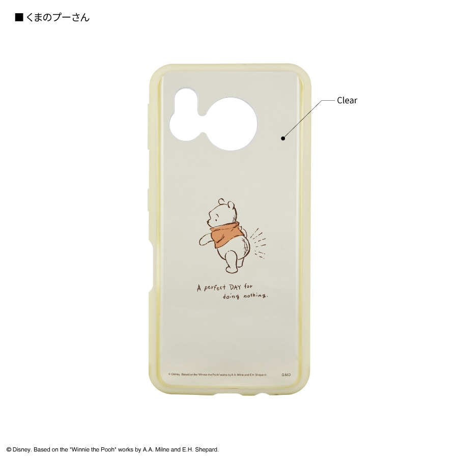ディズニーキャラクター ／ IIIIfit Clear SHARP AQUOS sense7対応ケース