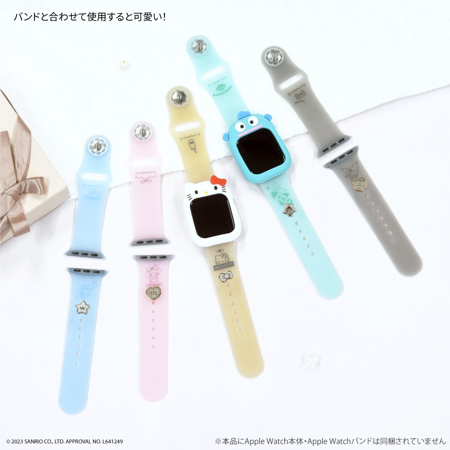 サンリオキャラクターズ Apple Watch 41/40mm 対応 シリコンケース