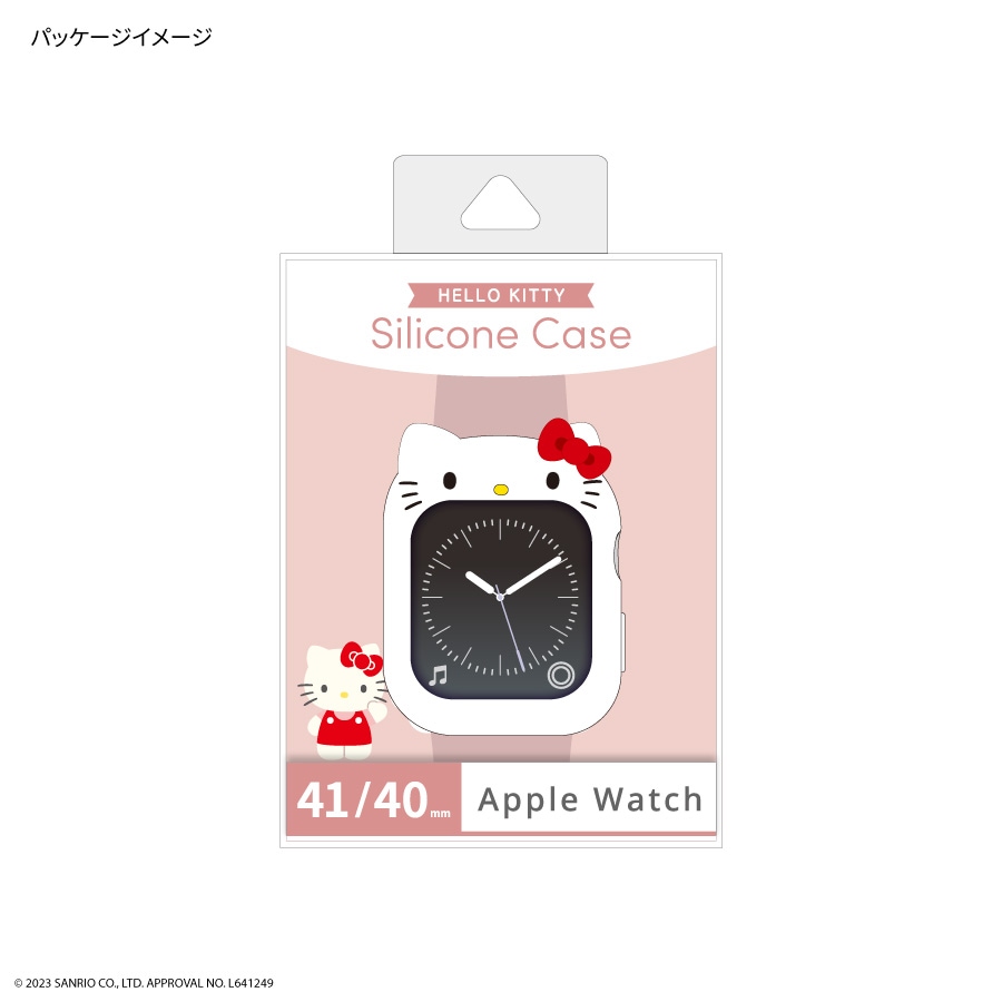 サンリオキャラクターズ Apple Watch 41/40mm 対応 シリコンケース