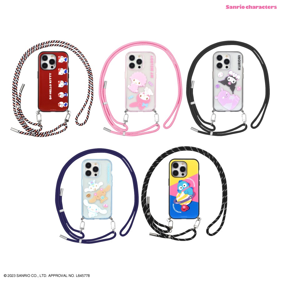  サンリオキャラクターズ IIIIfit Loop iPhone15 Pro 対応 ケース