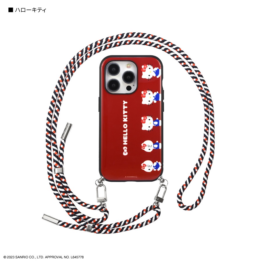  サンリオキャラクターズ IIIIfit Loop iPhone15 Pro 対応 ケース