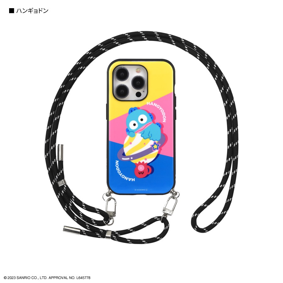 サンリオキャラクターズ IIIIfit Loop iPhone15 Pro 対応 ケース