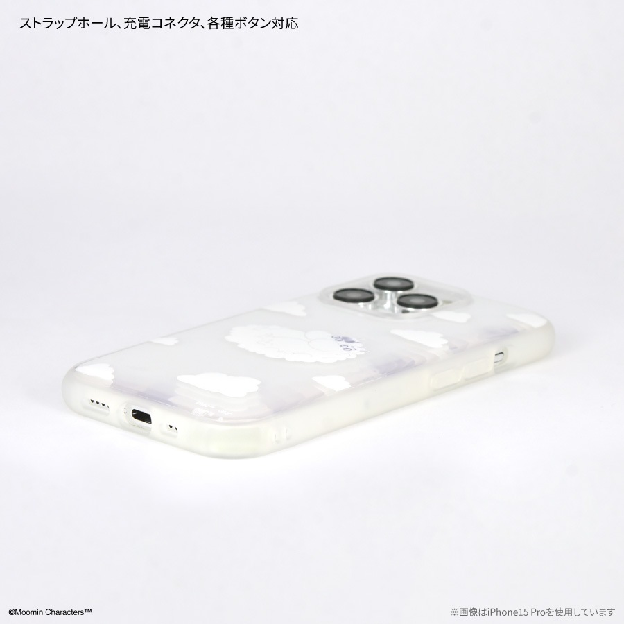 ムーミン IIIIfit Clear iPhone15 / 14 / 13 対応 ケース