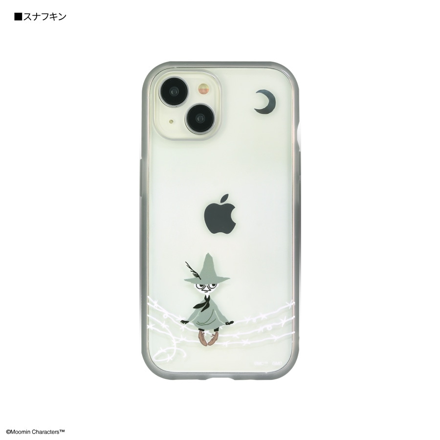ムーミン IIIIfit Clear iPhone15 / 14 / 13 対応 ケース