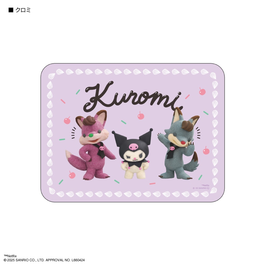 Netflix オリジナルアニメ My Melody & Kuromi マウスパッド