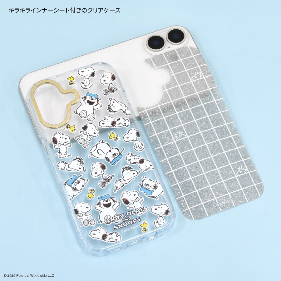 ピーナッツ スヌーピー Camera Frame iPhone17 対応 ケース