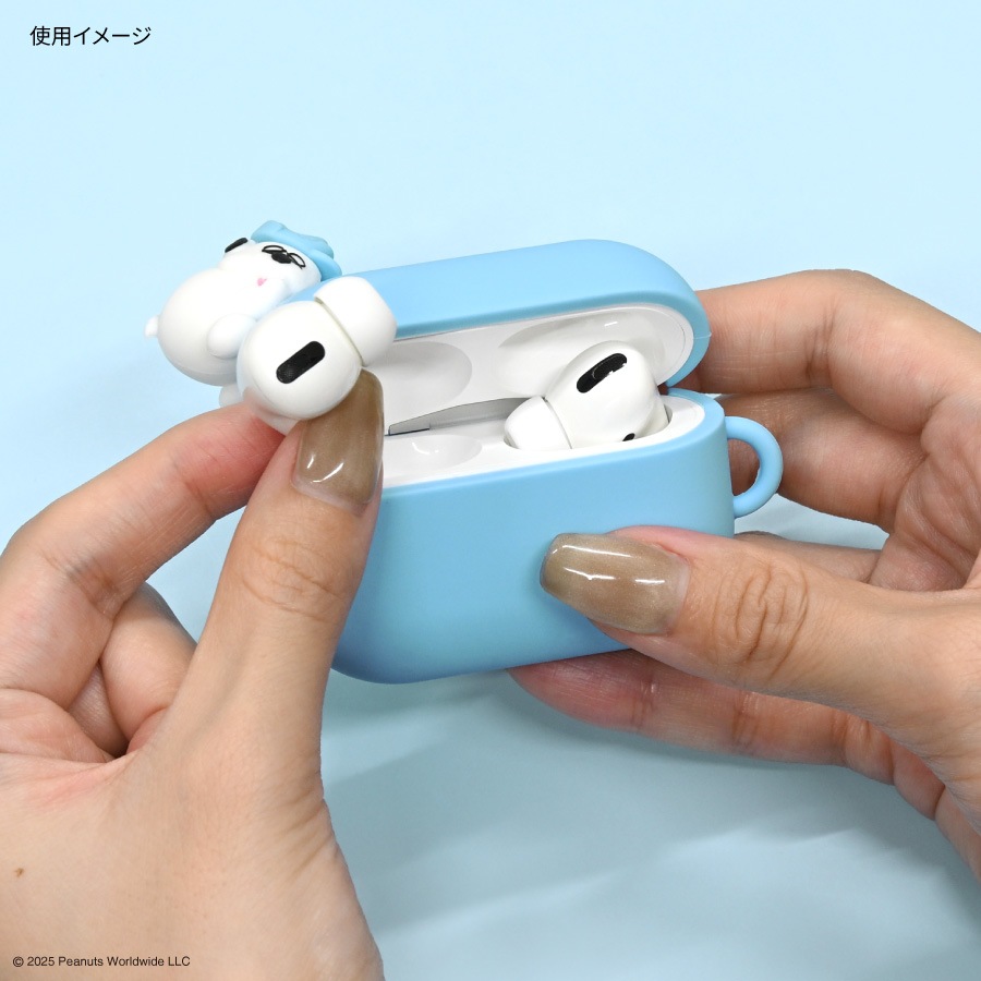 ピーナッツ スヌーピー AirPods Pro(第2世代)/AirPods Pro 対応 シリコンケース