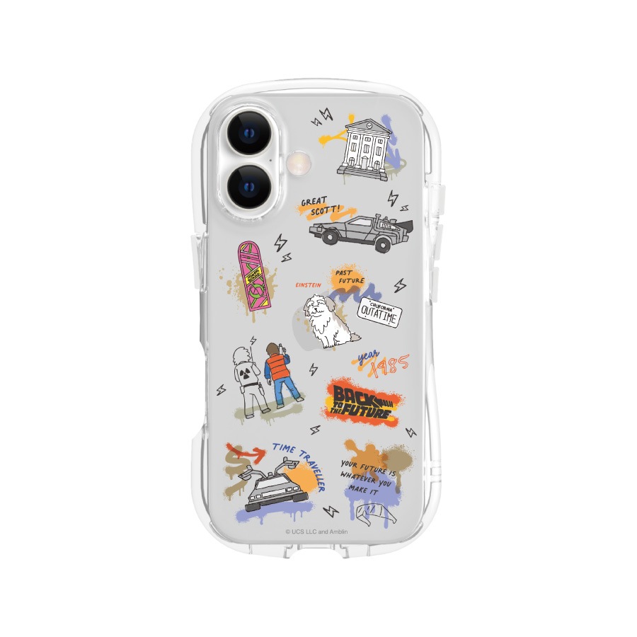 BACK TO THE FUTURE iPhone17 対応 クリスタルクリアケース | アイテム