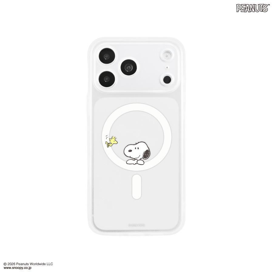 ピーナッツ スヌーピー IIIIfit プランプフレーム iPhone18 Pro Max / 17 Pro Max MagSafe 対応 ケース