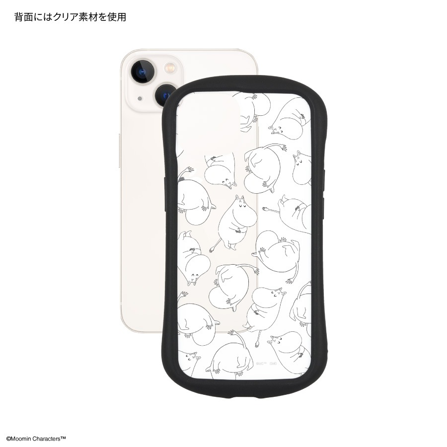 【美品】iPhone13 元箱 ケース・フィルム装着使用 SIMフリー iPhone 13 mini（5.4インチ）用 ハイブリッドケース IFACE REFLECTION