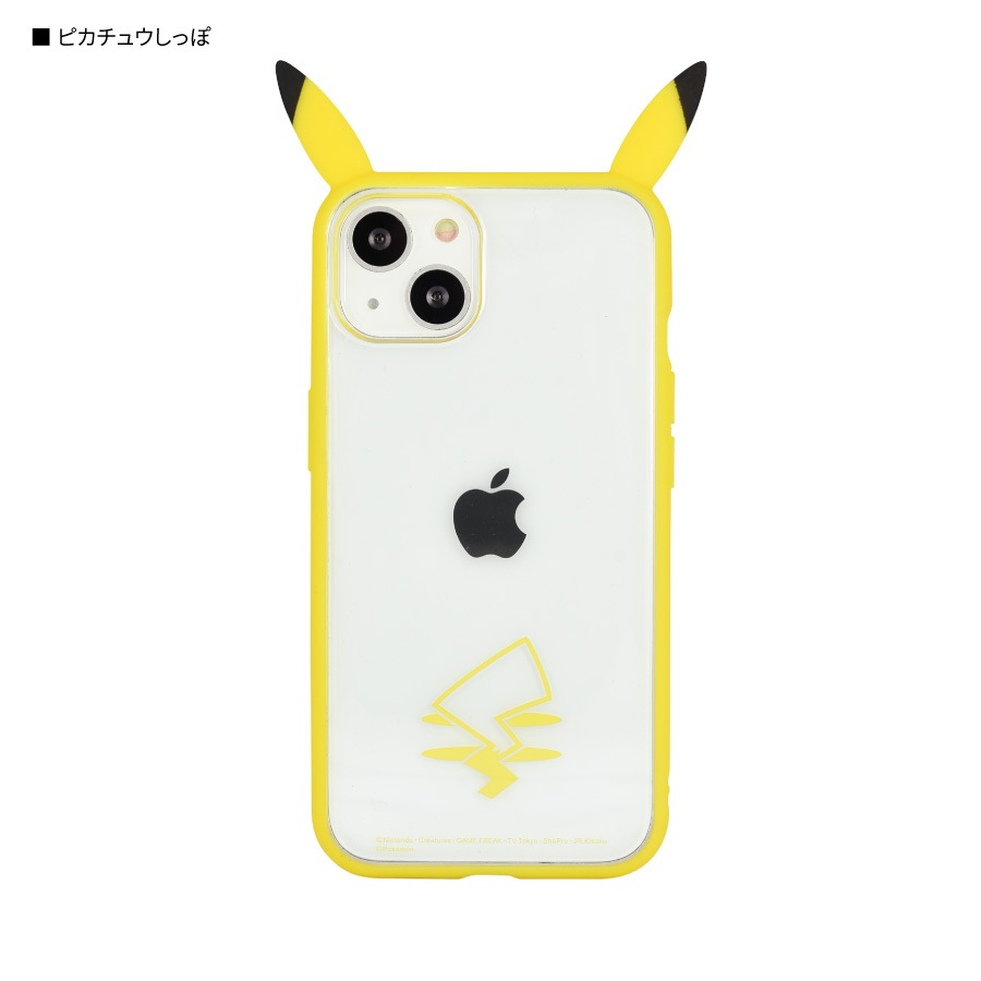 ポケットモンスター　フレーム IIIIfit Clear iPhone13 対応ケース