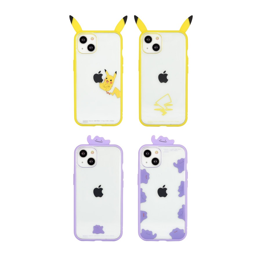 ポケットモンスター　フレーム IIIIfit Clear iPhone13 対応ケース