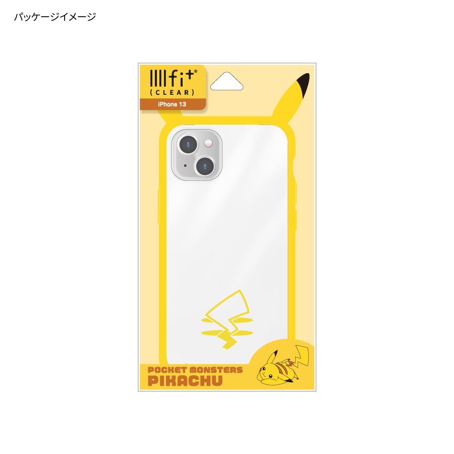 ポケットモンスター　フレーム IIIIfit Clear iPhone13 対応ケース