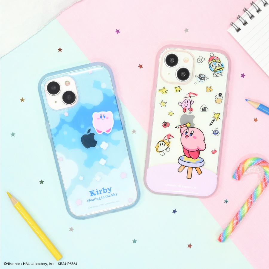 星のカービィ IIIIfit Clear iPhone15 / 14 / 13 対応 ケース