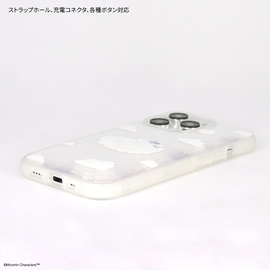 ムーミン IIIIfit Clear iPhone15 Pro 対応 ケース