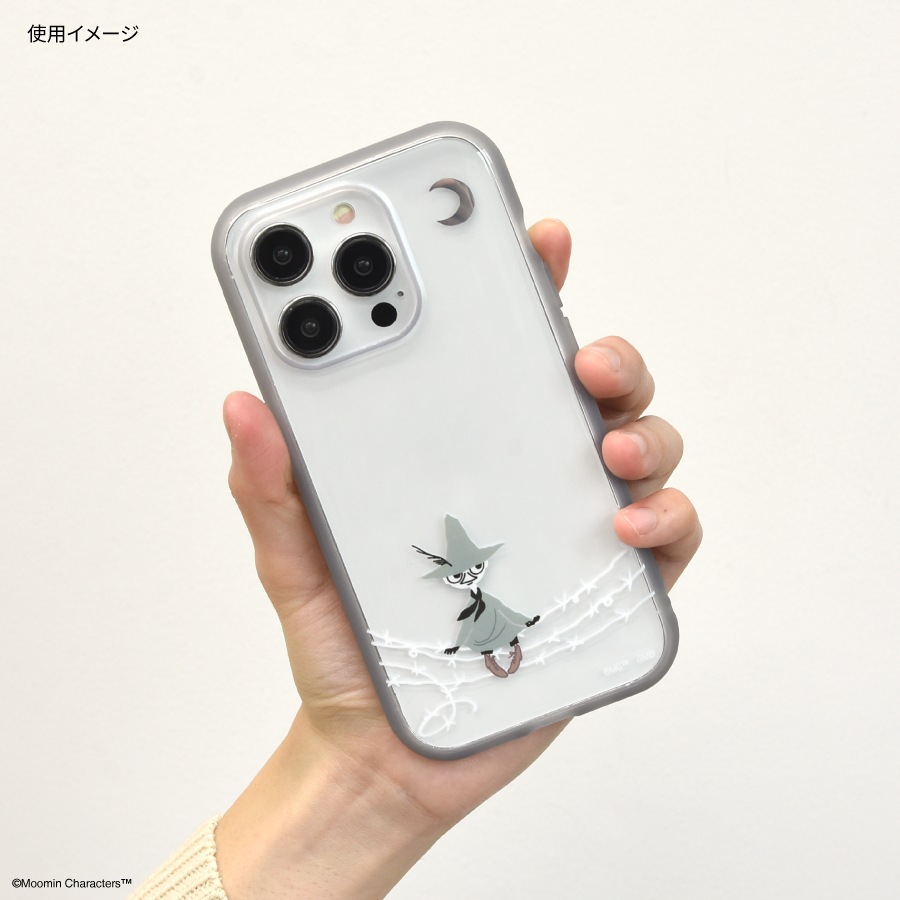 iPhone - ふむふむ ムーミン IIIIfit Clear iPhone15 Pro 対応 ケース | ま行