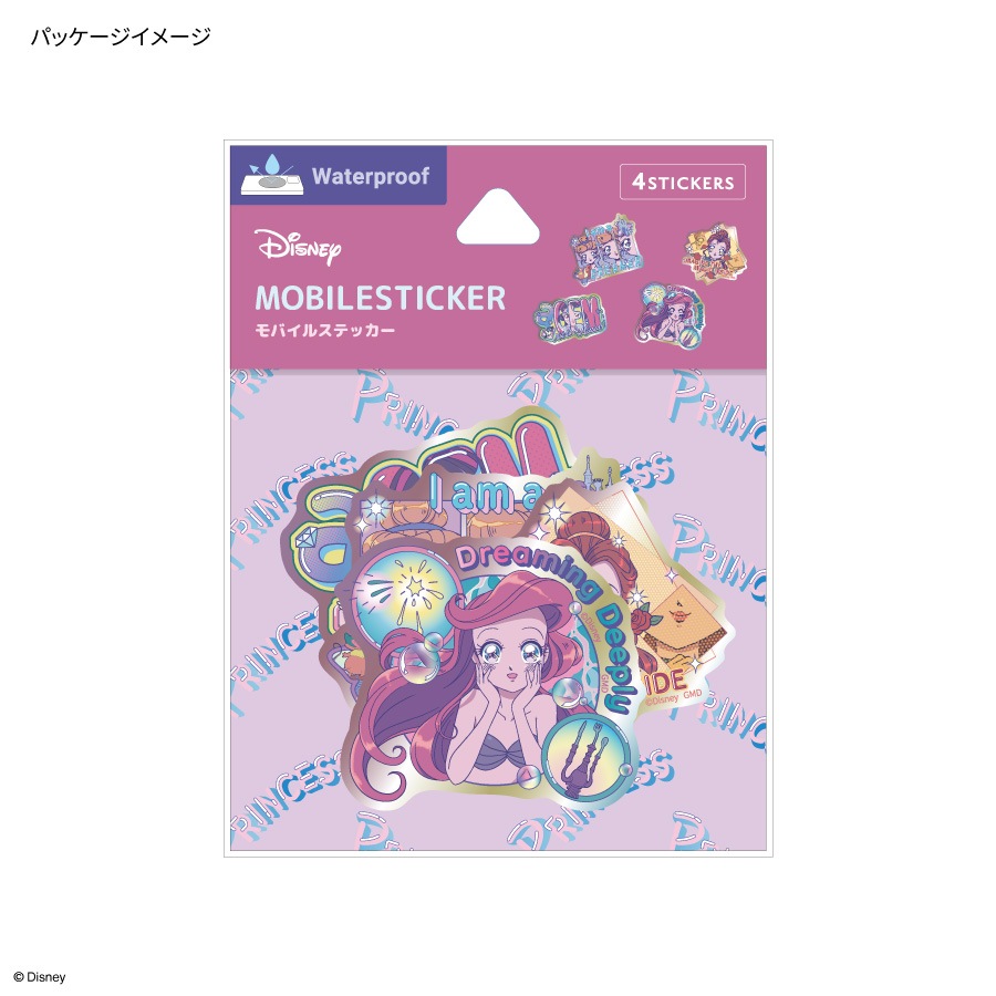 ディズニーキャラクター ／ モバイルステッカー