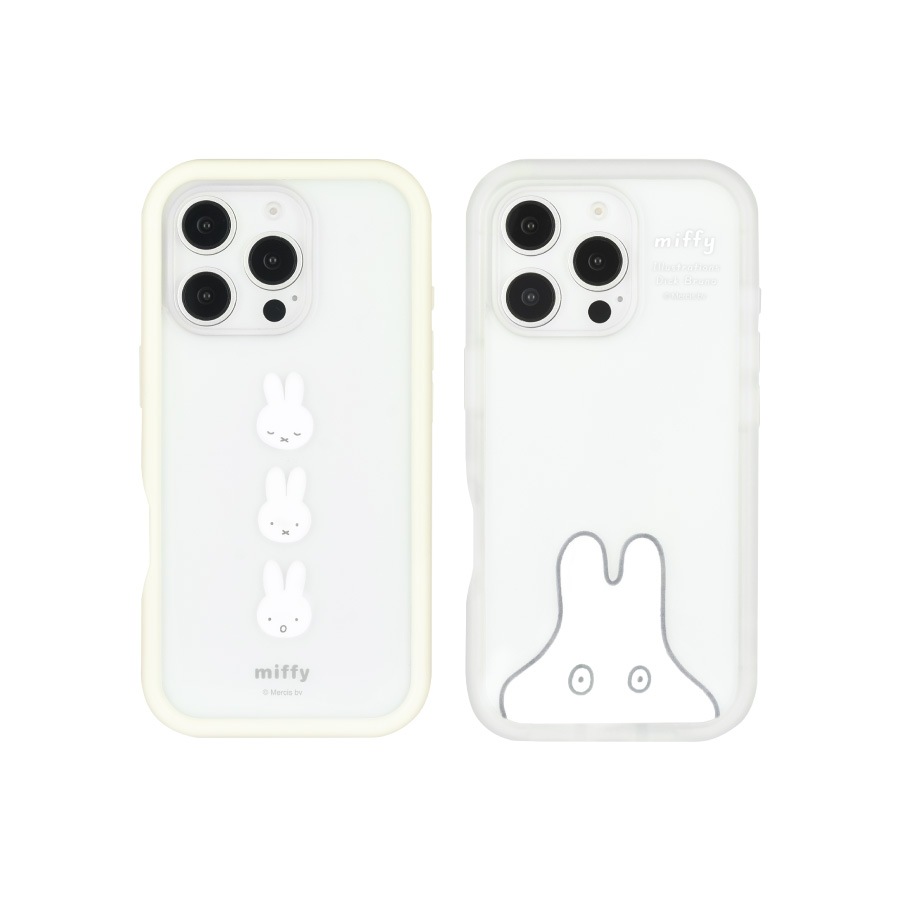 ミッフィー iPhone16 Pro 対応 プランプフレームケース
