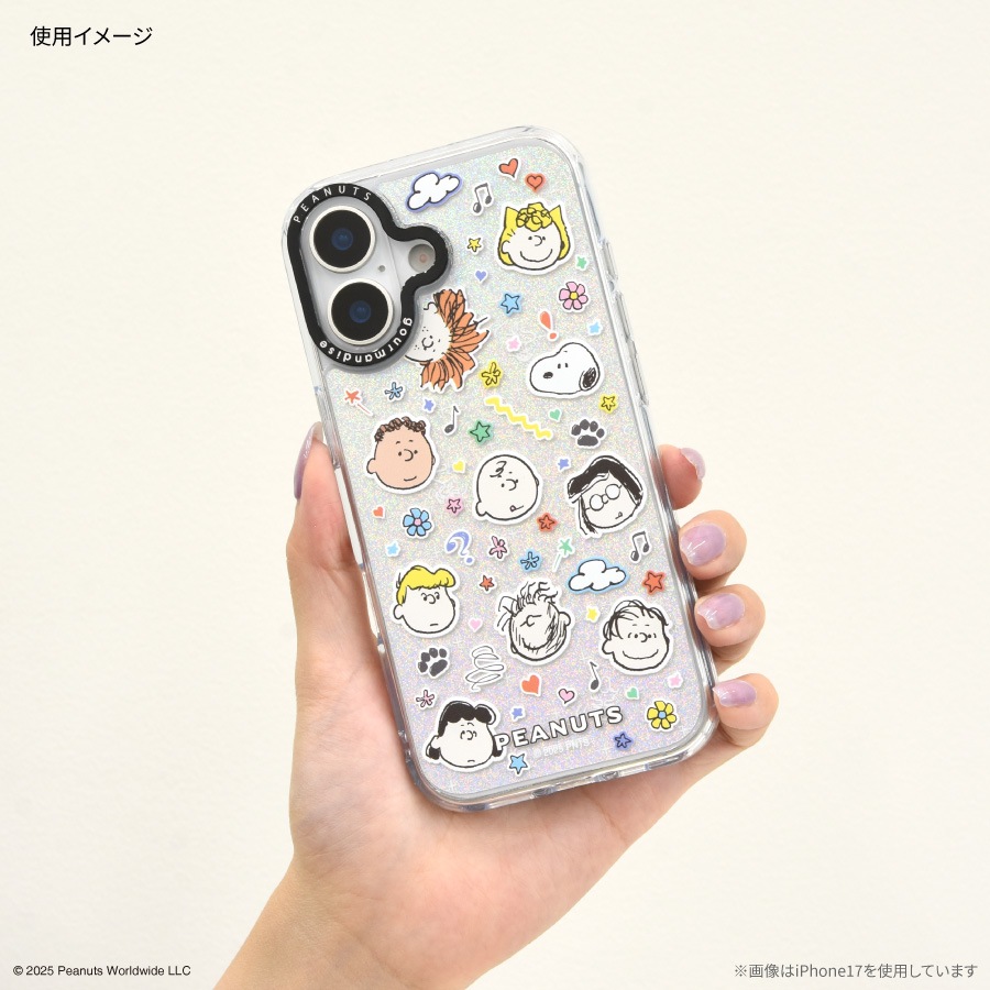 ピーナッツ スヌーピー Camera Frame iPhone17 Pro 対応 ケース