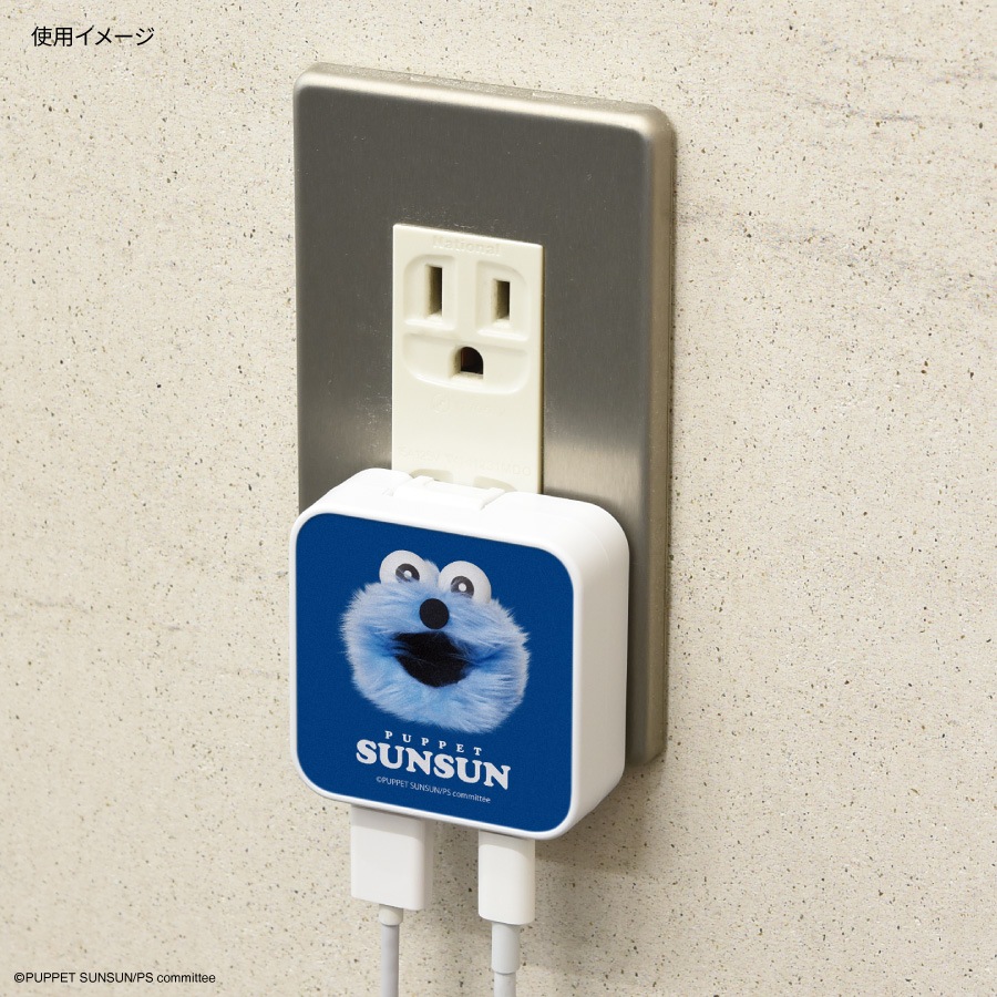 PUPPET SUNSUN (パペットスンスン) USB / USB Type-C ACアダプタ