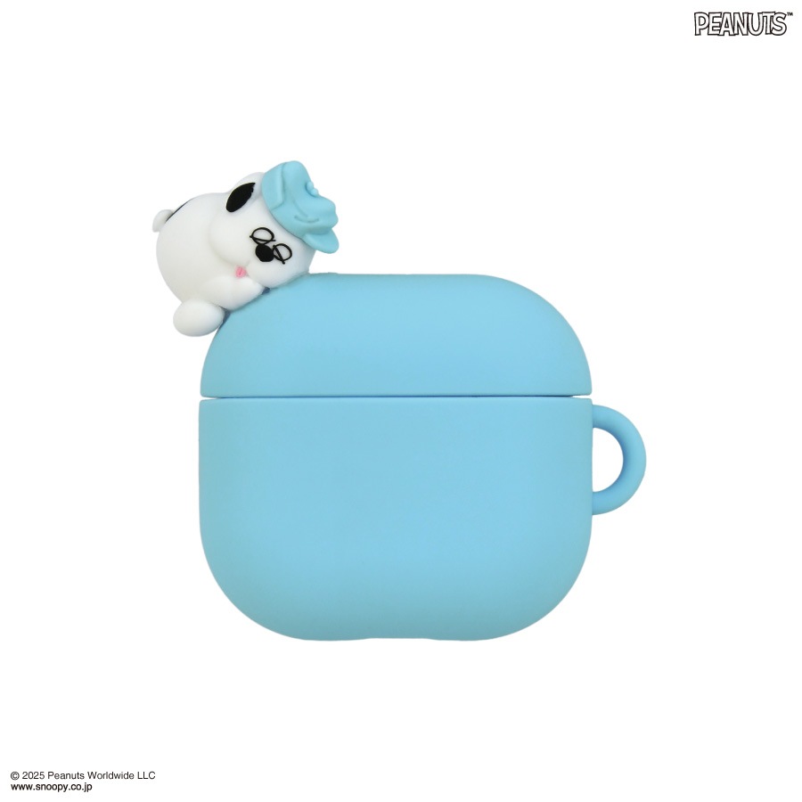 ピーナッツ スヌーピー AirPods 4 対応 シリコンケース