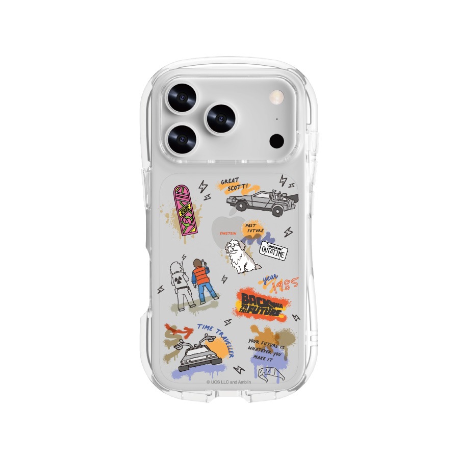 BACK TO THE FUTURE iPhone17 Pro 対応 クリスタルクリアケース