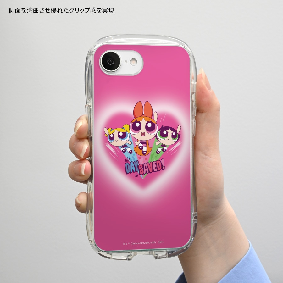 パワーパフ ガールズ iPhone17e / 16e 対応 クリスタルクリアケース