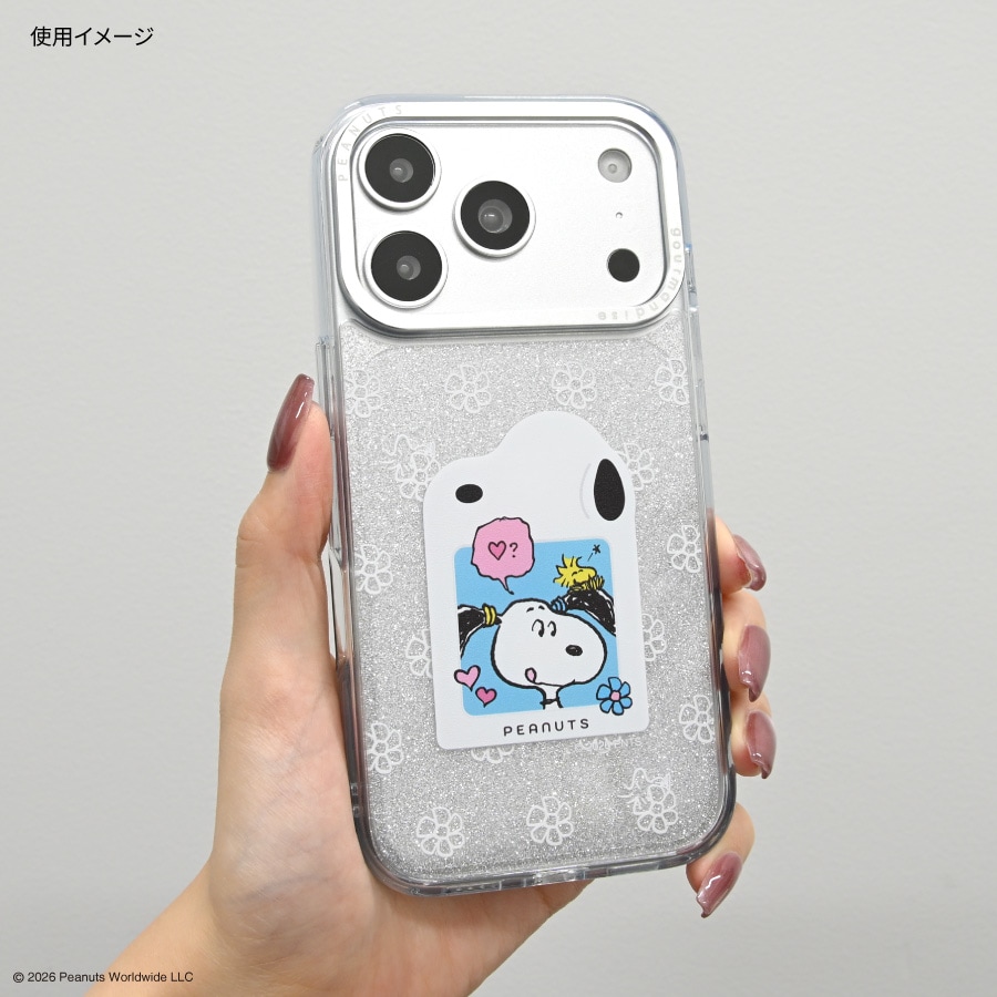 ピーナッツ スヌーピー Camera Frame iPhone18 Pro / 17 Pro 対応 ケース