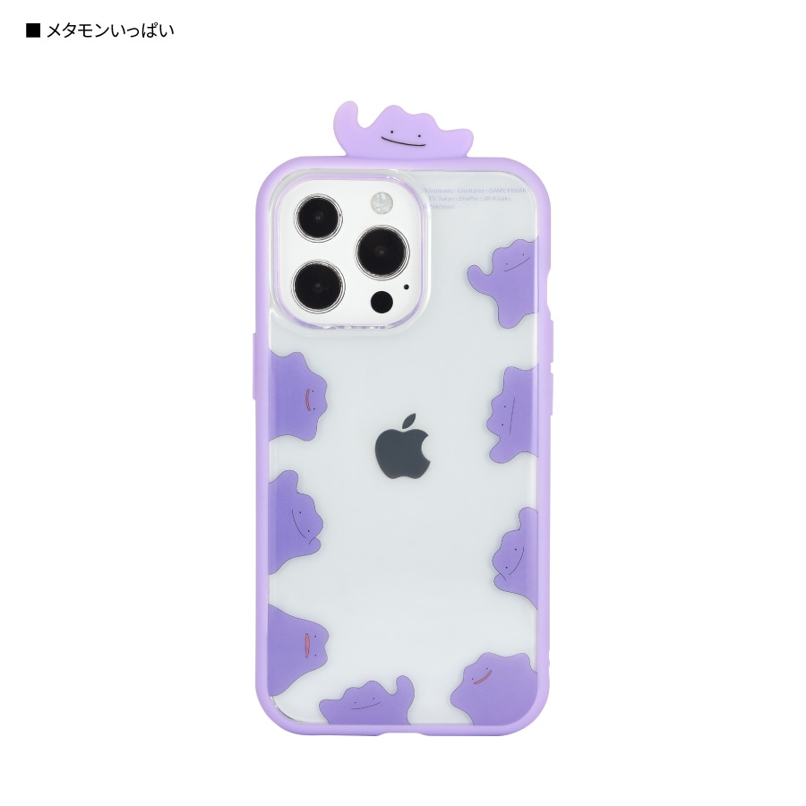 ポケットモンスター　フレーム IIIIfit Clear iPhone13 Pro 対応ケース