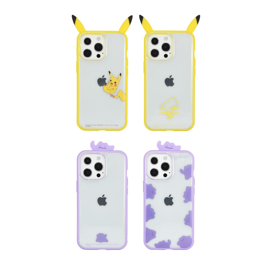 ポケットモンスター　フレーム IIIIfit Clear iPhone13 Pro 対応ケース