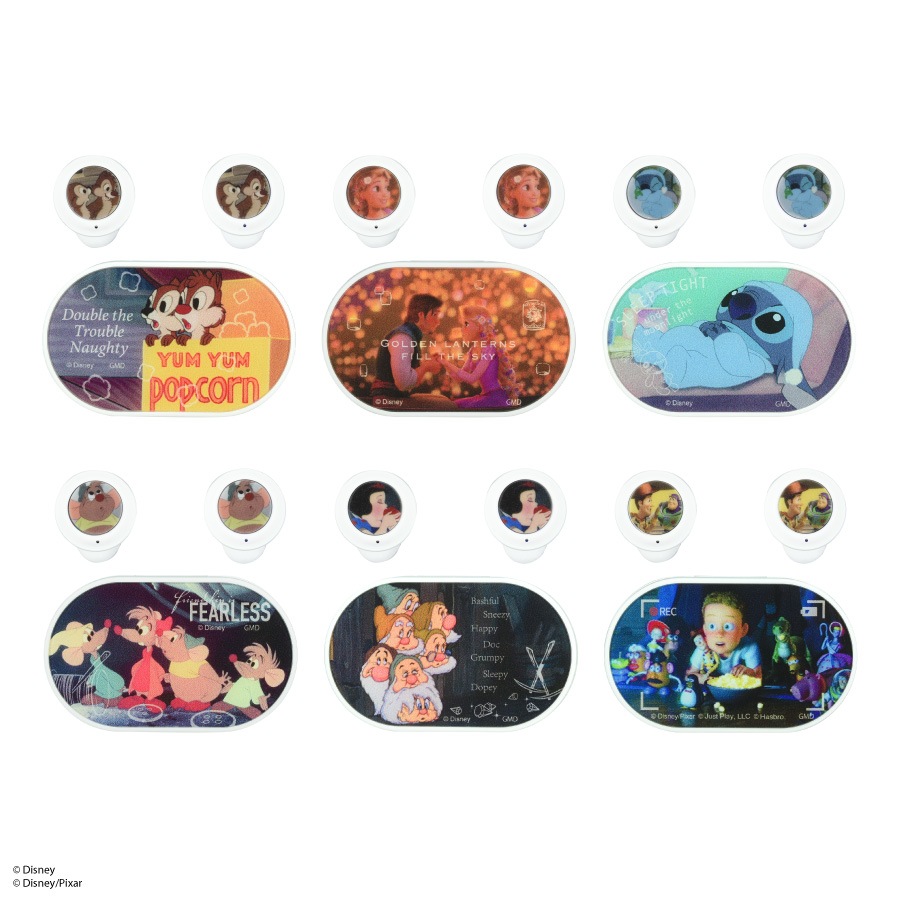ディズニーキャラクター、ピクサーキャラクター ／ 完全ワイヤレスステレオイヤホン