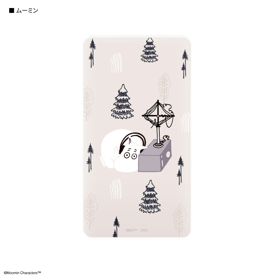 ムーミン USB / USB Type-C 4000mAh リチウムイオンポリマー 充電器 2.1A