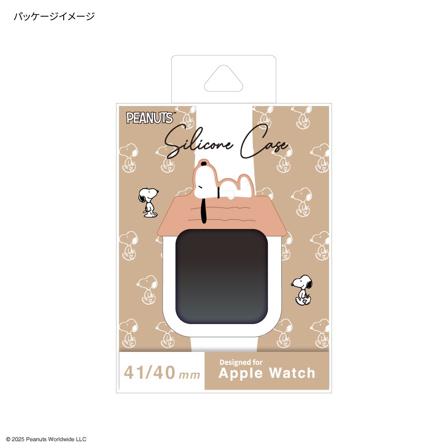 ピーナッツ スヌーピー Apple Watch 41 / 40mm 対応 シリコンケース