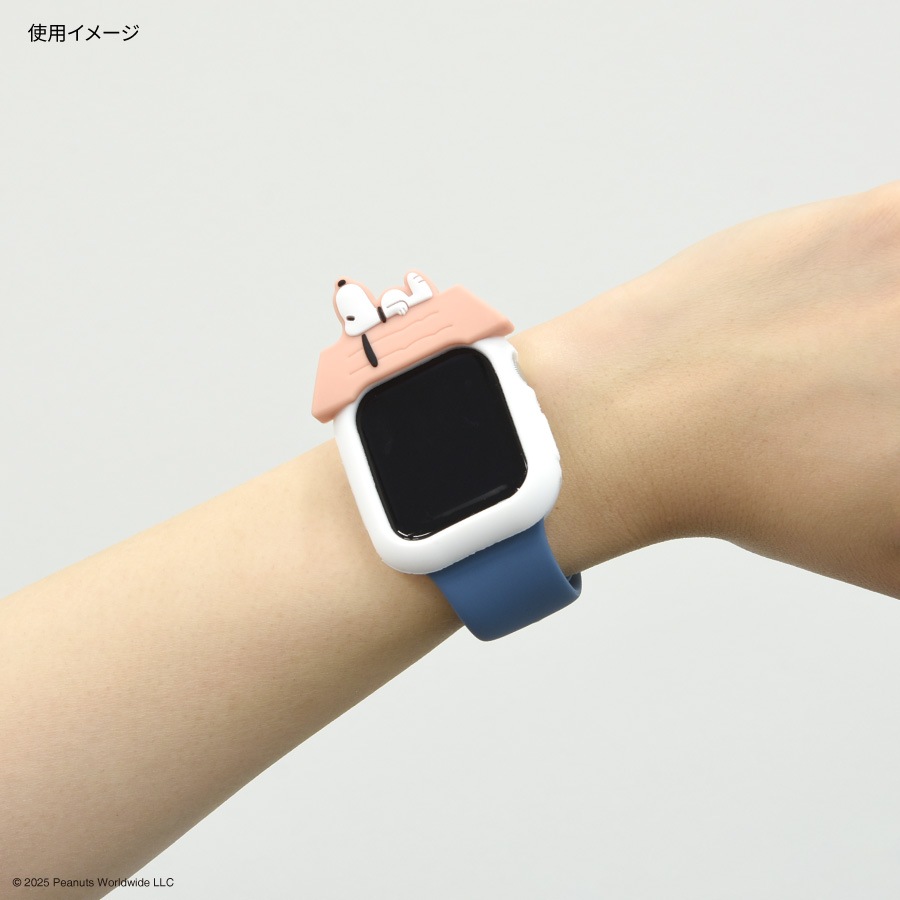 ピーナッツ スヌーピー Apple Watch 41 / 40mm 対応 シリコンケース
