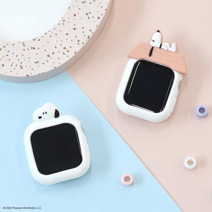 ピーナッツ スヌーピー Apple Watch 41 / 40mm 対応 シリコンケース