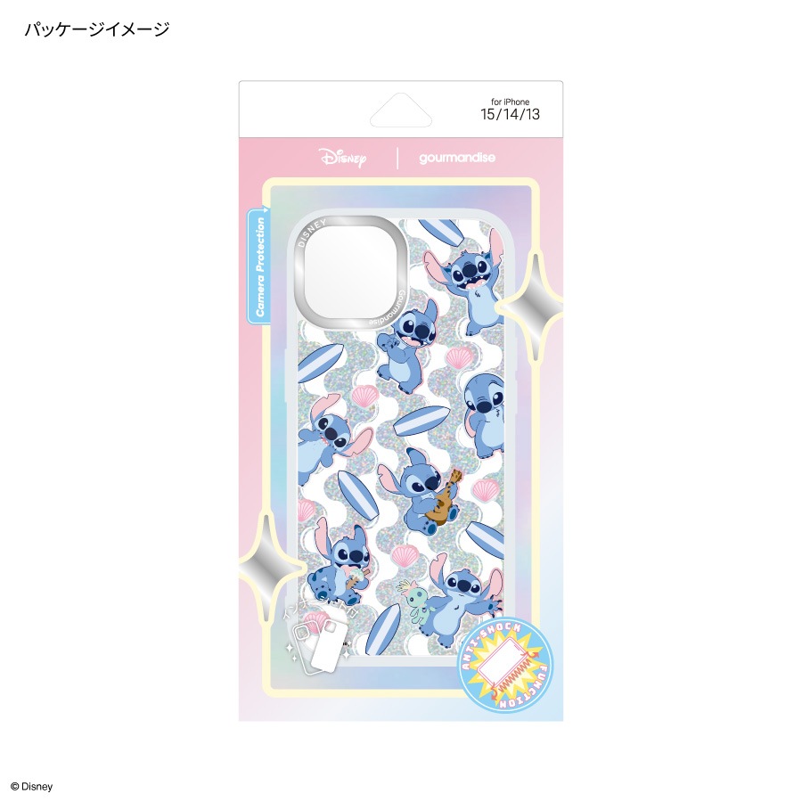 ディズニーキャラクター、ピクサーキャラクター ／ Camera Frame iPhone 15 / 14 / 13 対応 ケース