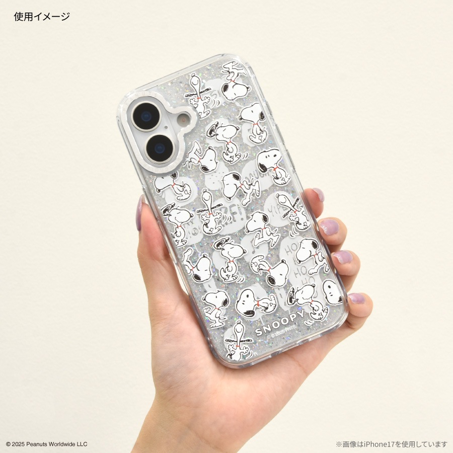ピーナッツ スヌーピー Camera Frame iPhone Air 対応 ケース