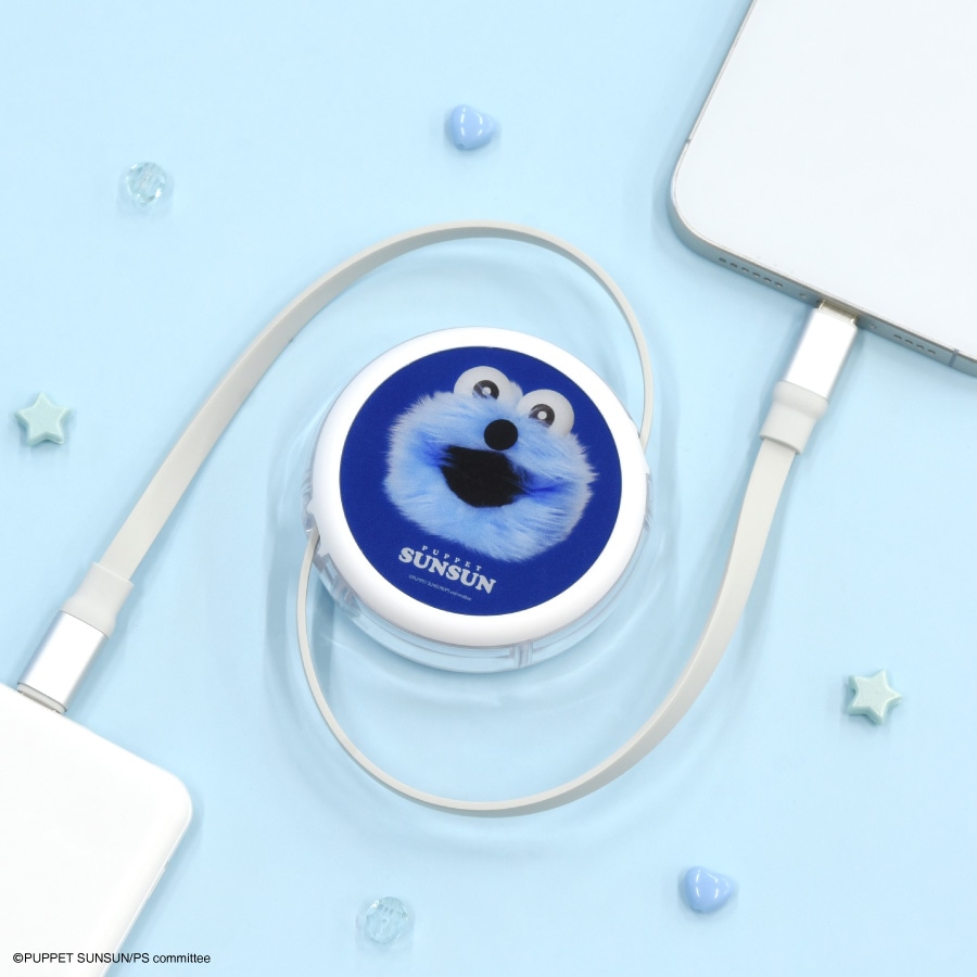 PUPPET SUNSUN (パペットスンスン) PD60W 対応 USB2.0 リール式 Type-C