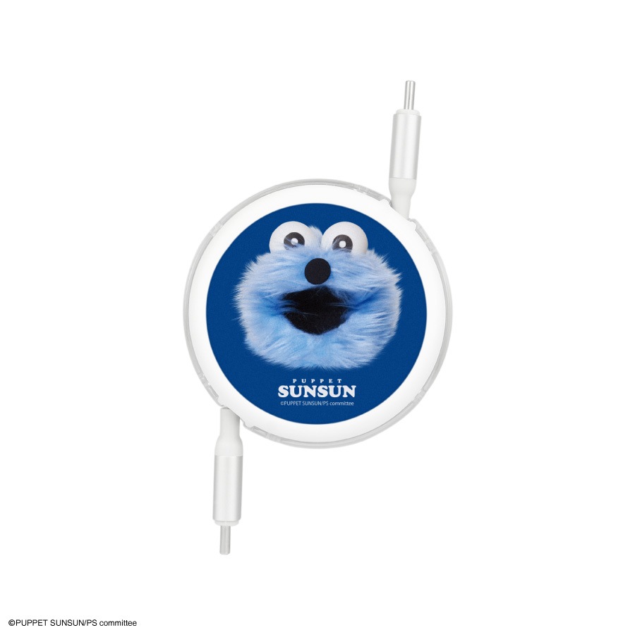 PUPPET SUNSUN (パペットスンスン) PD60W 対応 USB2.0 リール式 Type-C