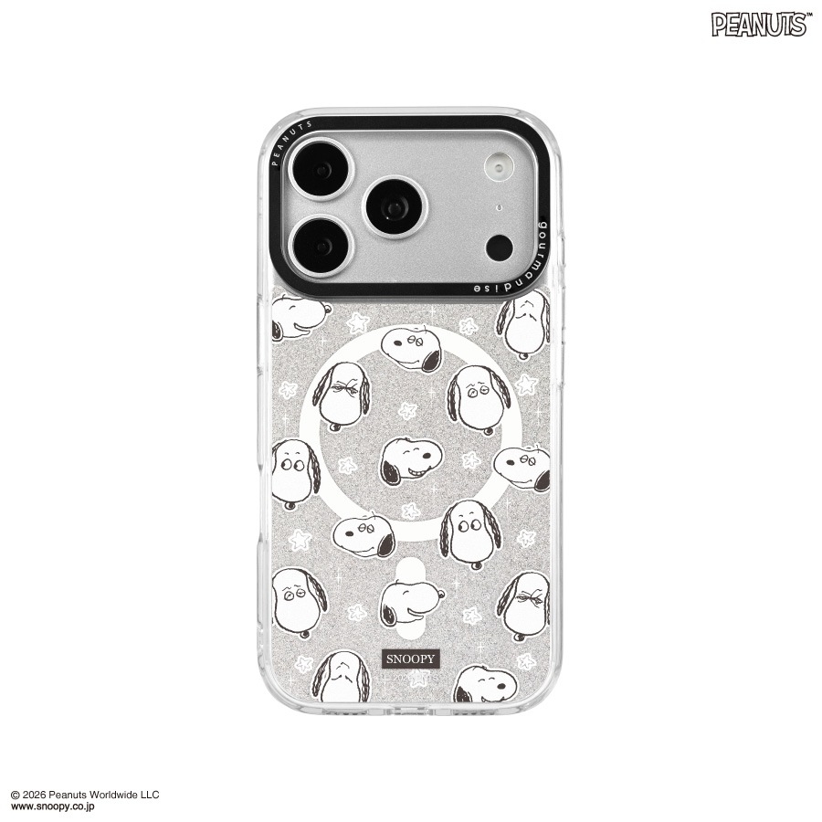 ピーナッツ スヌーピー Camera Frame iPhone18 Pro / 17 Pro MagSafe 対応 ケース