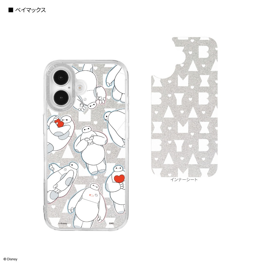 ディズニーキャラクター、ピクサーキャラクター ／ Camera Frame iPhone 16 対応 ケース