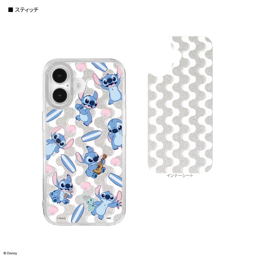 ディズニーキャラクター、ピクサーキャラクター ／ Camera Frame iPhone 16 対応 ケース