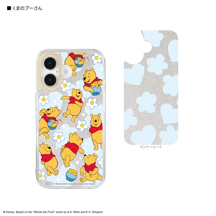 ディズニーキャラクター、ピクサーキャラクター ／ Camera Frame iPhone 16 対応 ケース