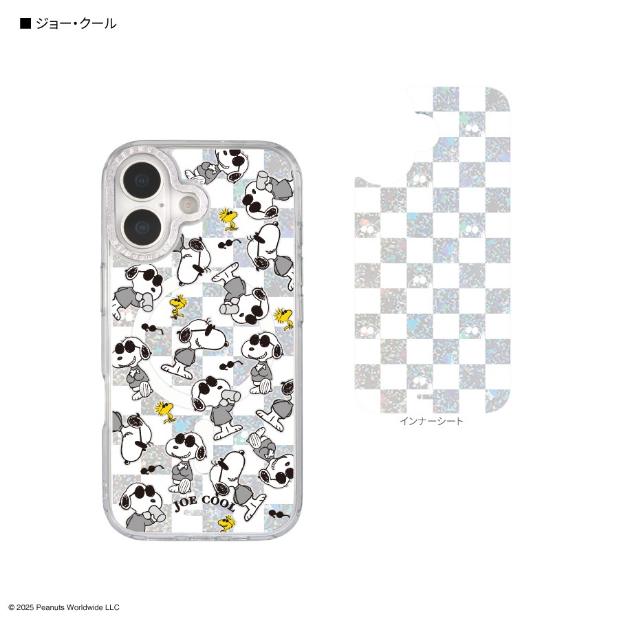ピーナッツ スヌーピー Camera Frame iPhone17 MagSafe 対応 ケース